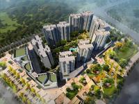 中筑西府兰庭效果图鸟瞰图