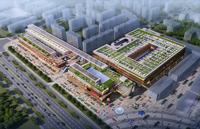 予乐高桥彩虹广场1期效果图白天鸟瞰