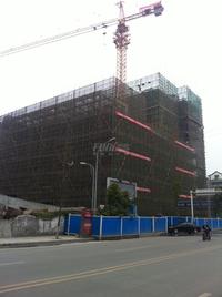 万裕摩登时代广场实景图工程进度