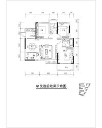 隆鑫印象城邦效果图户型图