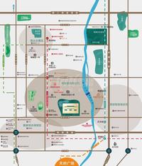 正黄翡翠堂小区1期区位图项目区位图
