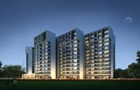 成都濛阳农副产品综合批发交易中心配套住宅效果图夜景效果图