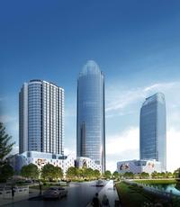 中迪创世纪广场效果图项目效果图