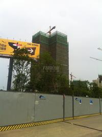 万科金色城品实景图工程