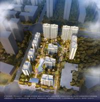 中车共享家-翰苑（K宗地）效果图一期总平图