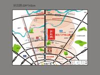 绿地城区位图区位图