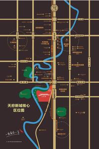 恒大天府半岛区位图大二期区位图
