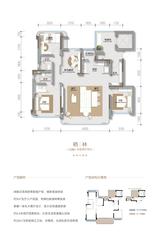 仕林台名邸1期 4室2厅2卫 127.53平米