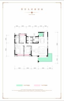 藏建元幸福里1期3室2厅2卫142.70平户型