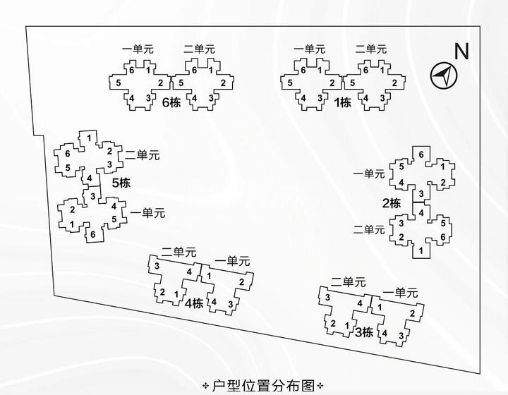 水岸雅居1期总平图