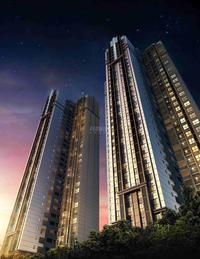 万科海悦汇城悦峰效果图建筑单体效果图