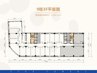 金府星座1期效果图9栋3F平面图
