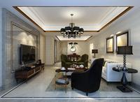 中铁鹭岛艺术城样板间图意大利A3客厅