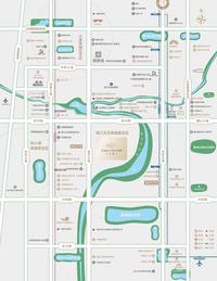 天沐锦江广场1期区位图区位图