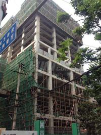 华惠财智时代大厦实景图工程进度