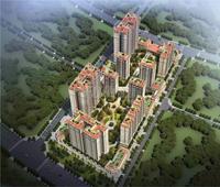 瀚城悦府小区1期效果图效果图