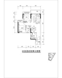 隆鑫印象城邦效果图户型图