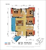 枫尚锦逸1期 4室2厅2卫 136.57平米