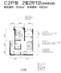 蓝光COCO蜜城户型图C2.jpg