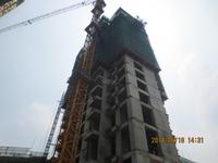 中港悦蓉府实景图工程进度
