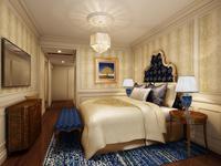 中铁鹭岛艺术城样板间图英式经典B2主卧