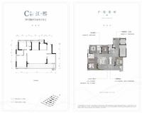 江城九里润璟小区效果图户型图