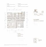 青云瑞府小区1期 4室1厅3卫 141.00平米