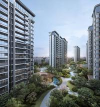新绿曜玥台花园1期效果图效果图