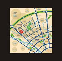 丰怡阳光区位图区位图