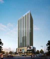 泰业城中城大厦效果图透视