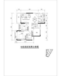 隆鑫印象城邦效果图户型图