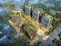 蓝光空港国际城效果图蓝光空港国际城S1总平图