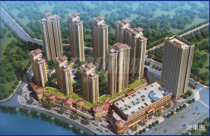 置信丽岛总平图