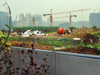 世龙广场实景图工程进度 2014.6.11
