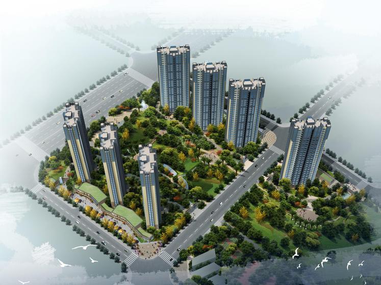 物联港盛世香河总平图