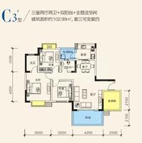 水城印象效果图户型图