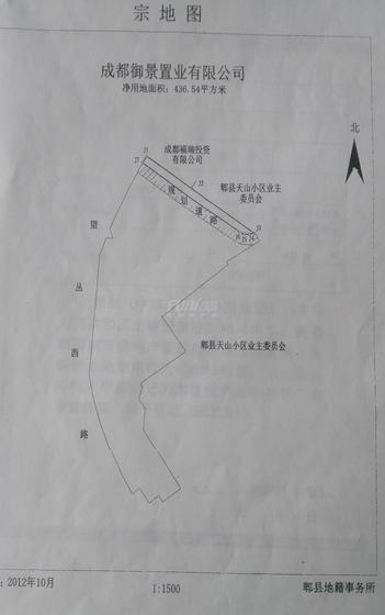 御景天总平图