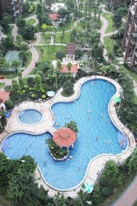 海骏达蜀都1号实景图游泳池