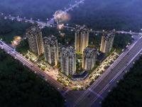 海亮樾金沙花园效果图夜景鸟瞰图