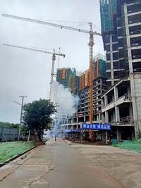 淮口江上明珠实景图封顶