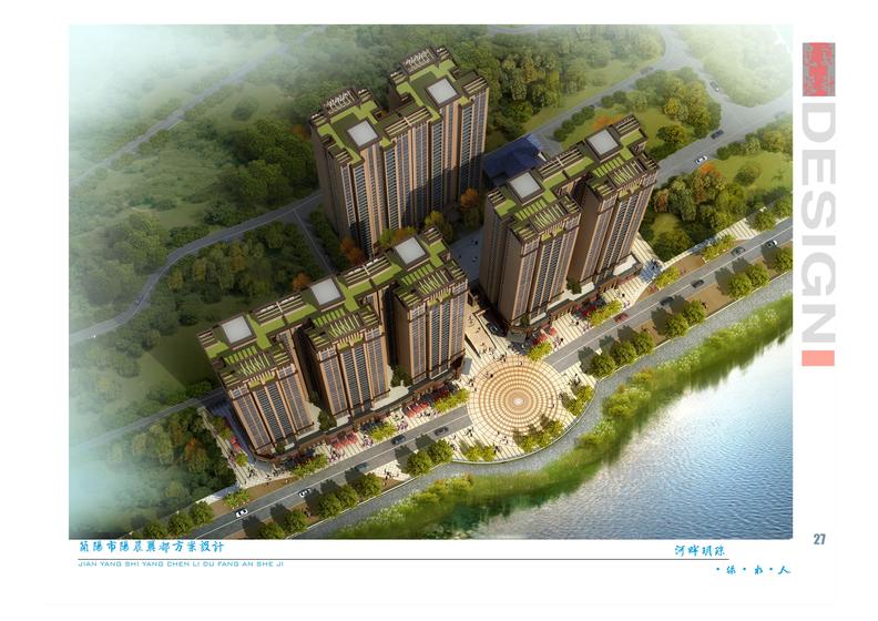 阳晨丽都1期总平图