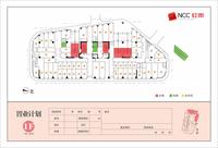 北城红街1期效果图商铺平面图
