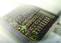 青城365宅院效果图鸟瞰图