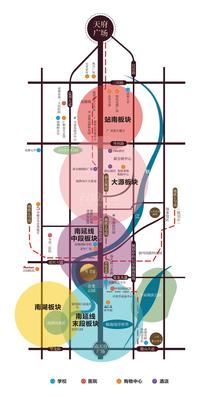 三利云锦区位图区位
