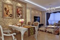 淮洲明珠1期样板间图装修示意图