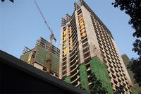 绿地之窗实景图工程进度