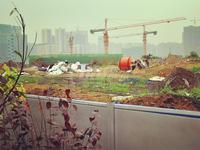 世龙广场实景图工程进度 2014.6.11