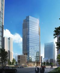 西部旅游运营中心1期效果图外立面效果图