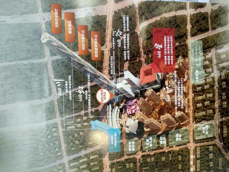 绿地云颂名邸总平图