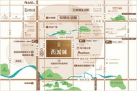 西派城1期区位图区位图